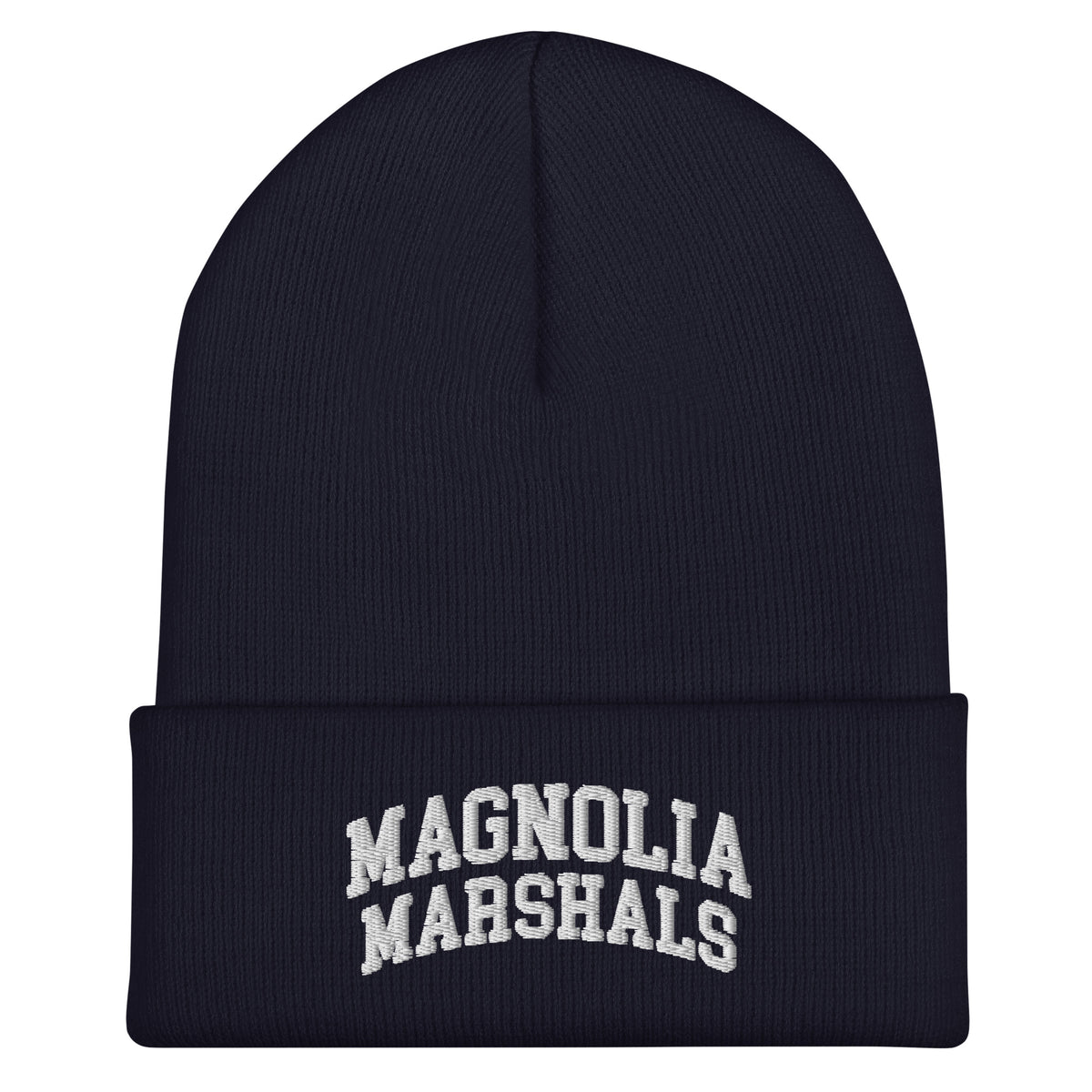 Cuffed Beanie | Pink Magnolias Dance | Crest Logo