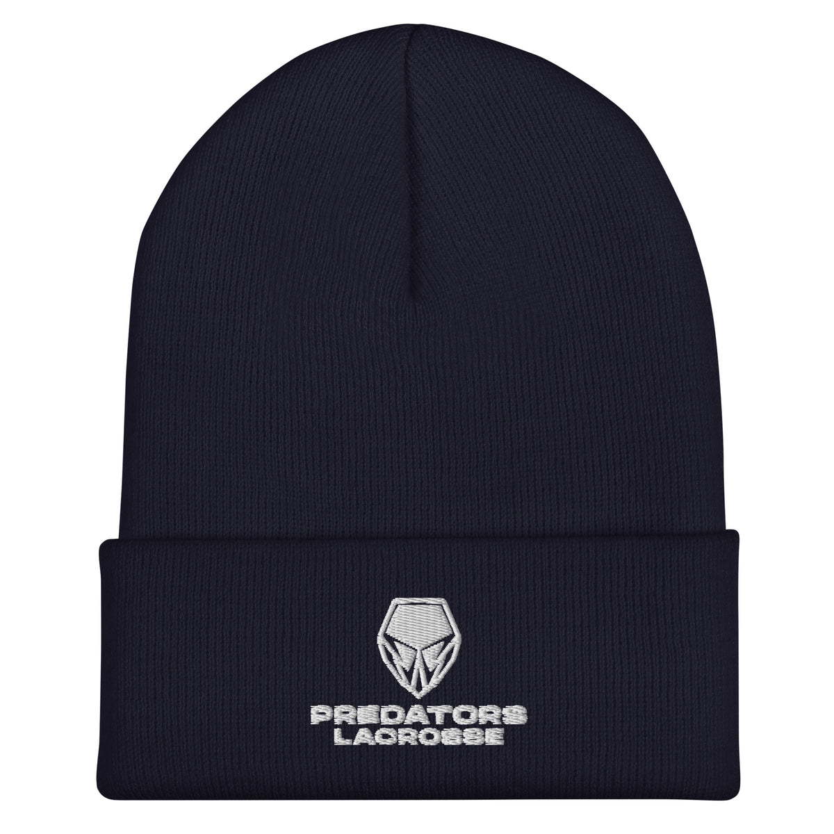 Cuffed Beanie | Predators Lacrosse | Crest Logo