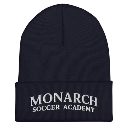 Cuffed Beanie | Monarch Soccer Academy | Shield Logo