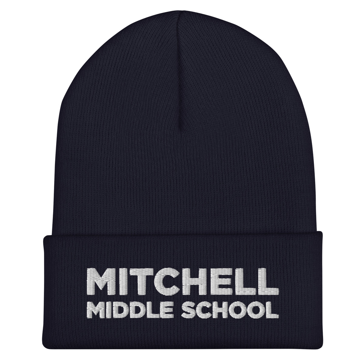 Cuffed Beanie | Mitchell Middle School Softball | Crest Logo