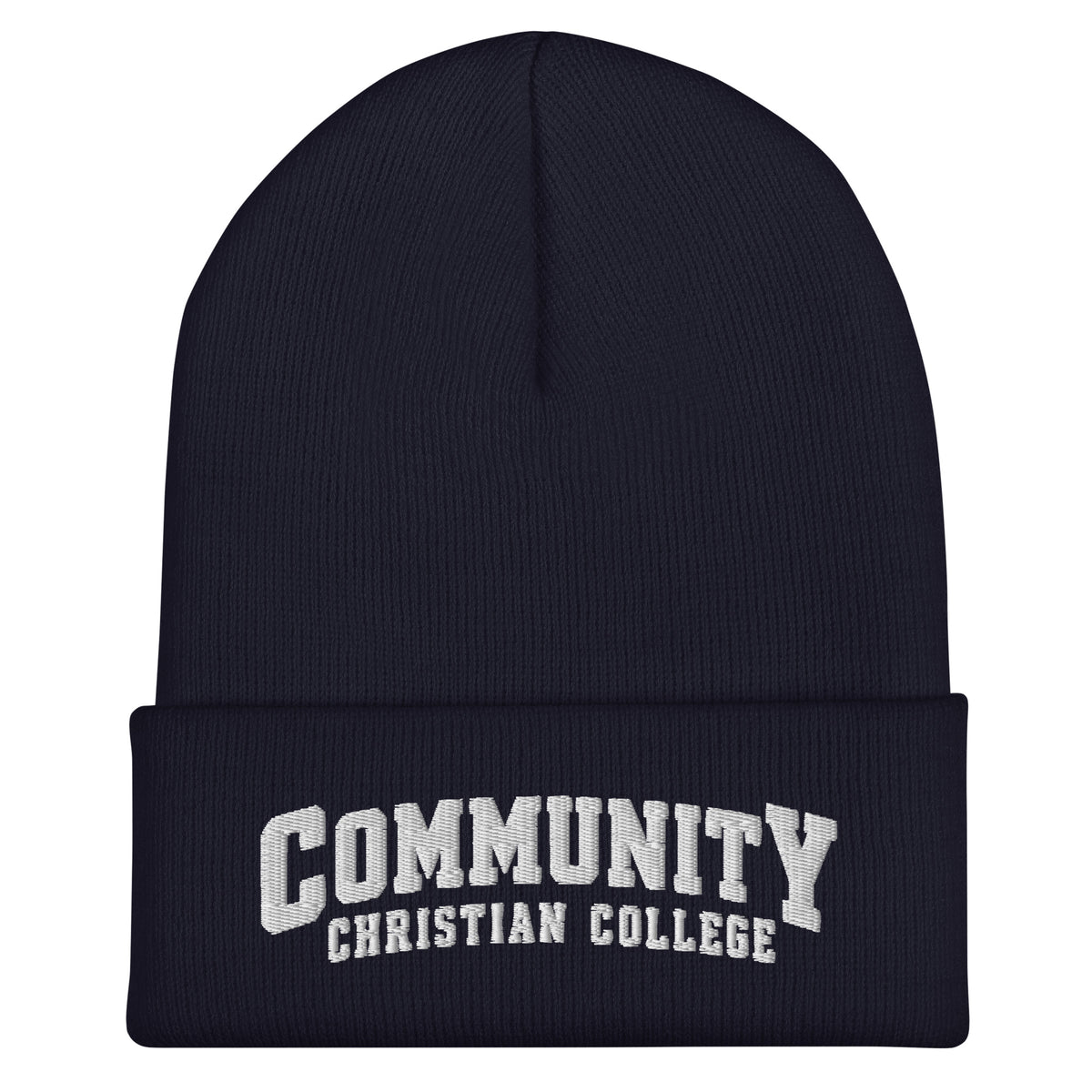 Cuffed Beanie | Community Christian College | Vanguard Athletic Logo
