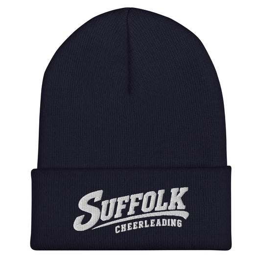 Cuffed Beanie | Suffolk University Cheerleading | Athletics Logo