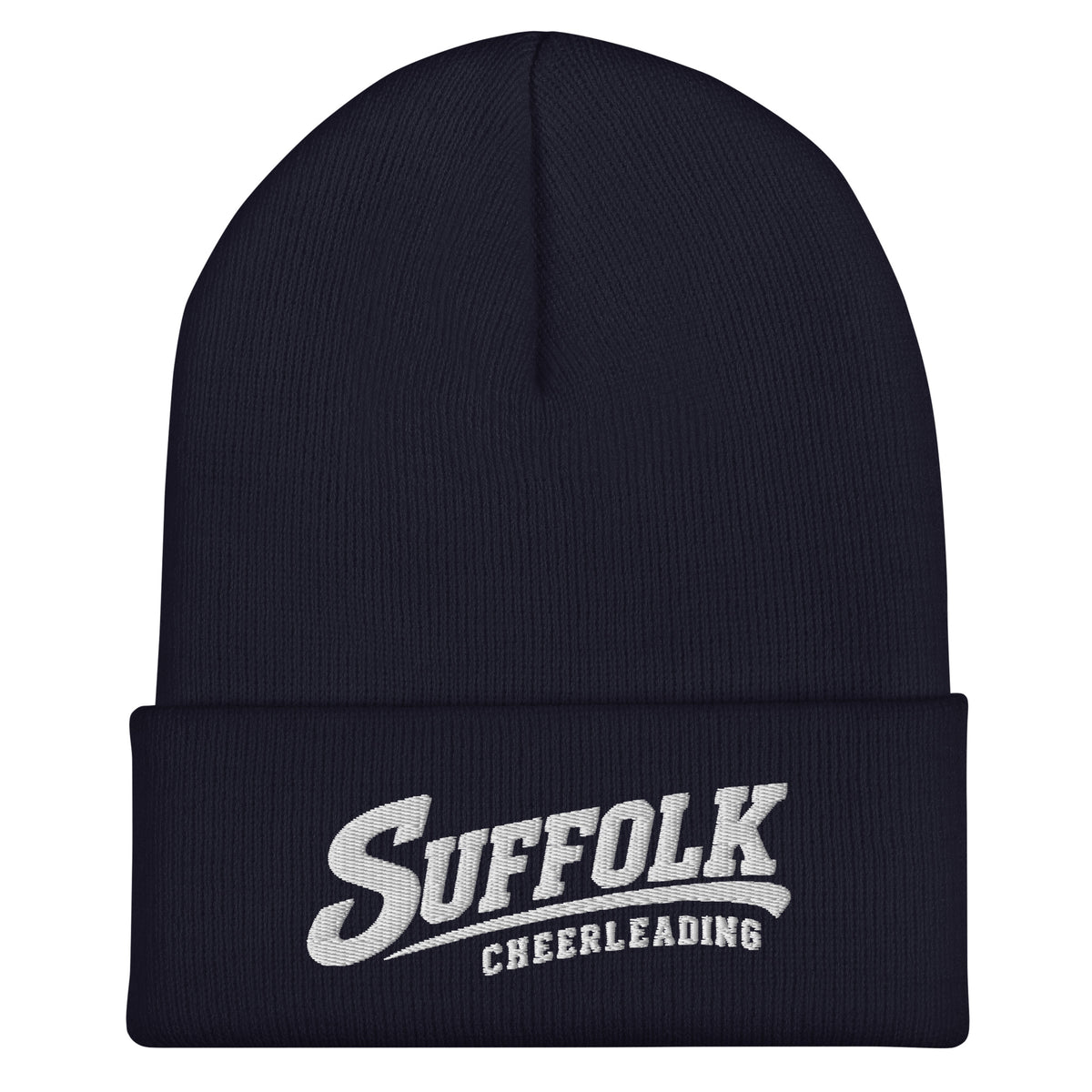 Cuffed Beanie | Suffolk University Cheerleading | Athletics Logo