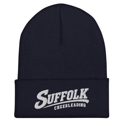 Cuffed Beanie | Suffolk University Cheerleading | Athletics Logo