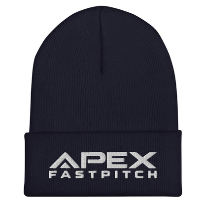 Cuffed Beanie | Apex Fastpitch | Emblem Logo