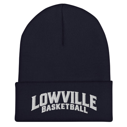 Cuffed Beanie | Lowville Girls Basketball | Crest Logo