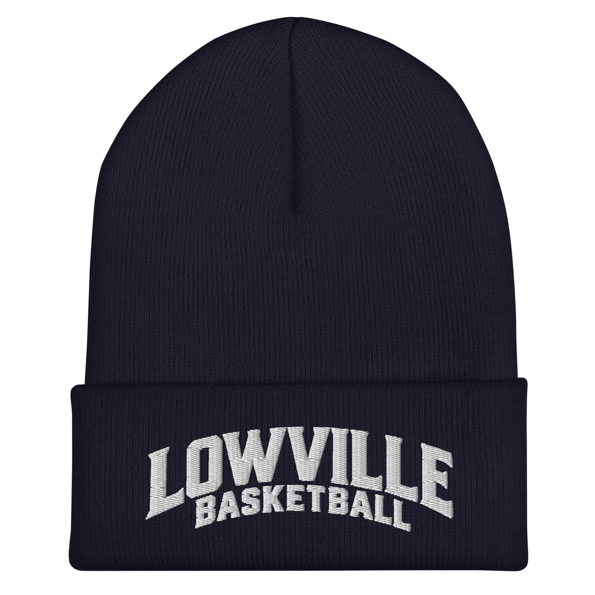 Cuffed Beanie | Lowville Girls Basketball | Crest Logo