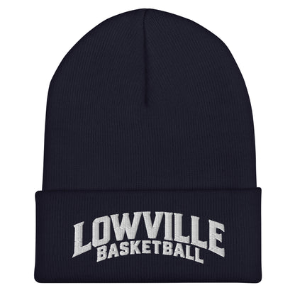 Cuffed Beanie | Lowville Girls Basketball | Crest Logo