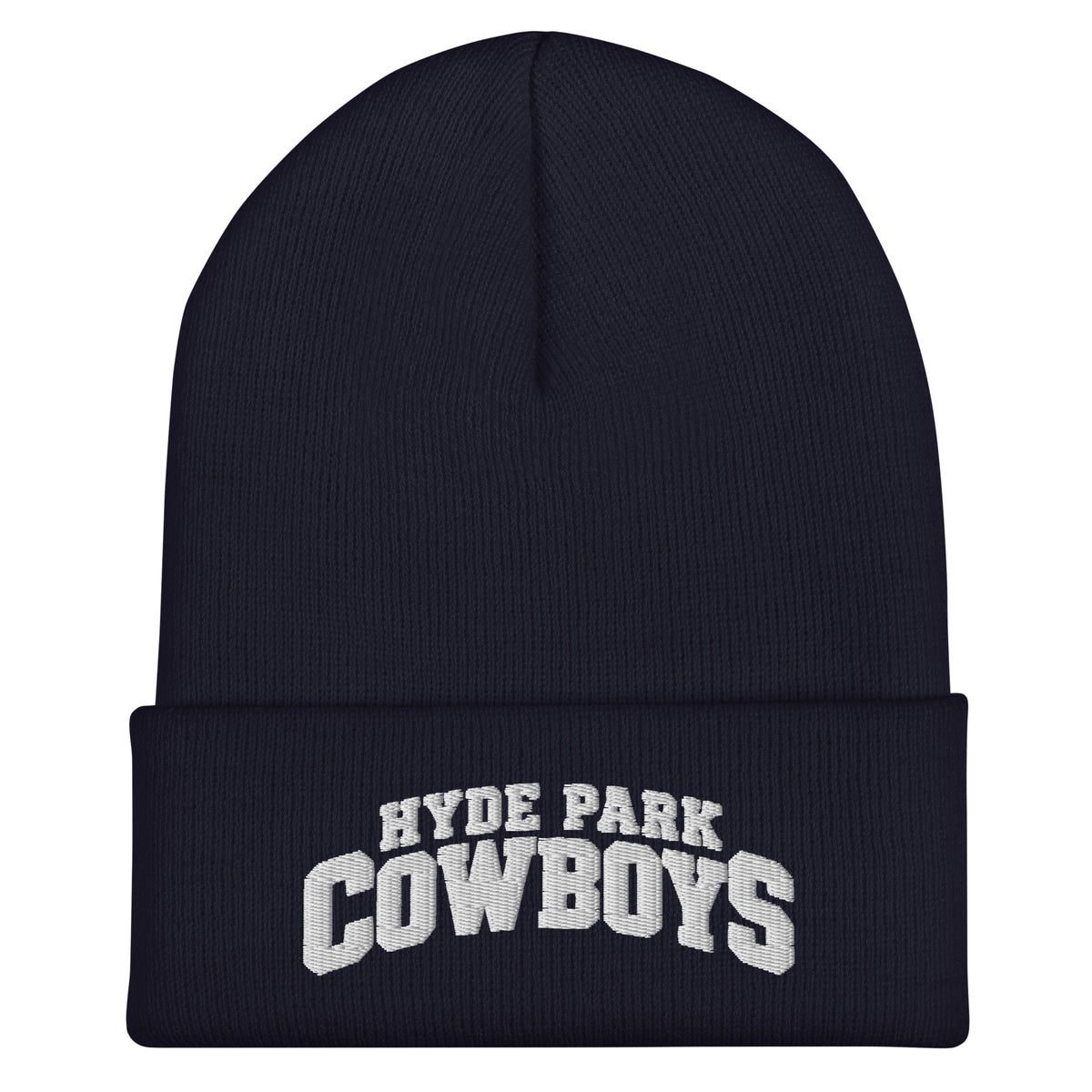 Cuffed Beanie | Hyde Park Cowboys | Crest Logo