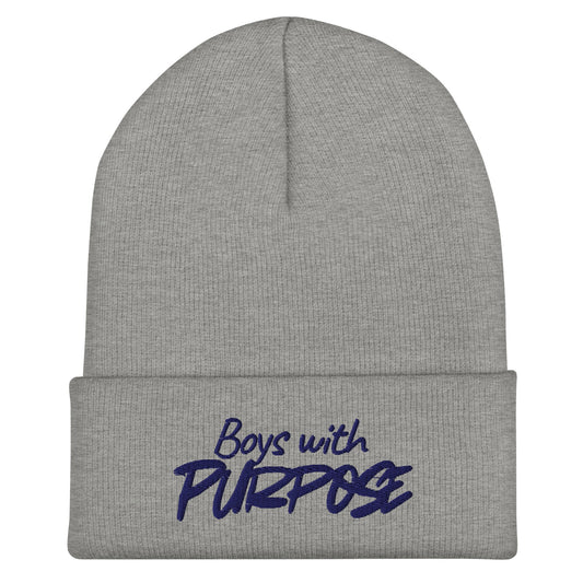 Cuffed Beanie | NES - Boys with Purpose | Boys with Purpose Logo