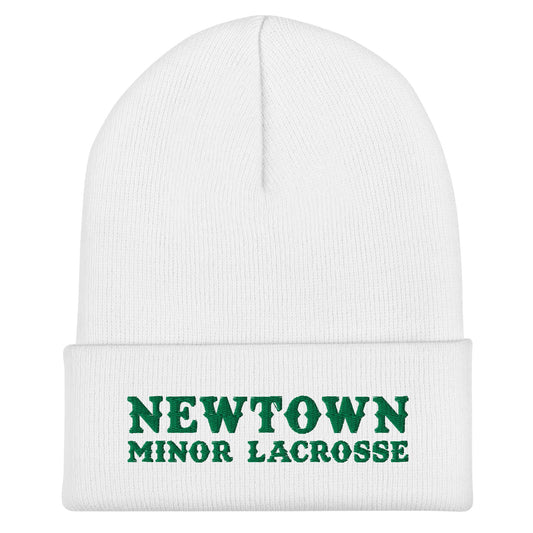 Cuffed Beanie | Newtown Minor Lacrosse | Modern Script Logo
