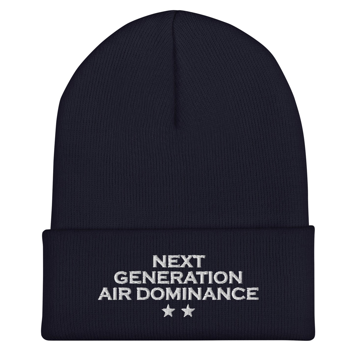 Cuffed Beanie | Next Generation Air Dominance | Modern Script Logo