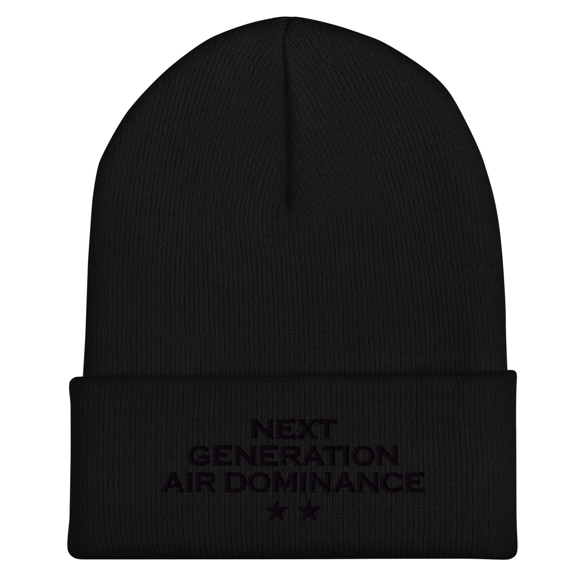 Cuffed Beanie | Next Generation Air Dominance | Modern Script Logo