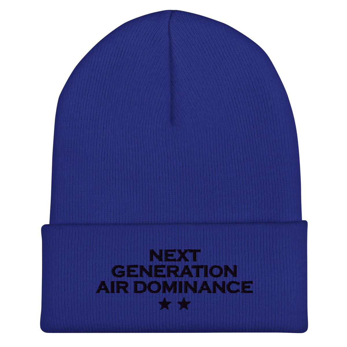 Cuffed Beanie | Next Generation Air Dominance | Modern Script Logo