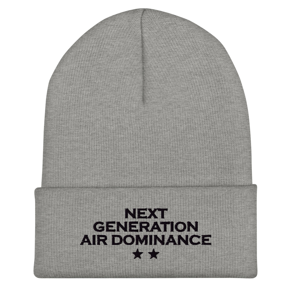 Cuffed Beanie | Next Generation Air Dominance | Modern Script Logo