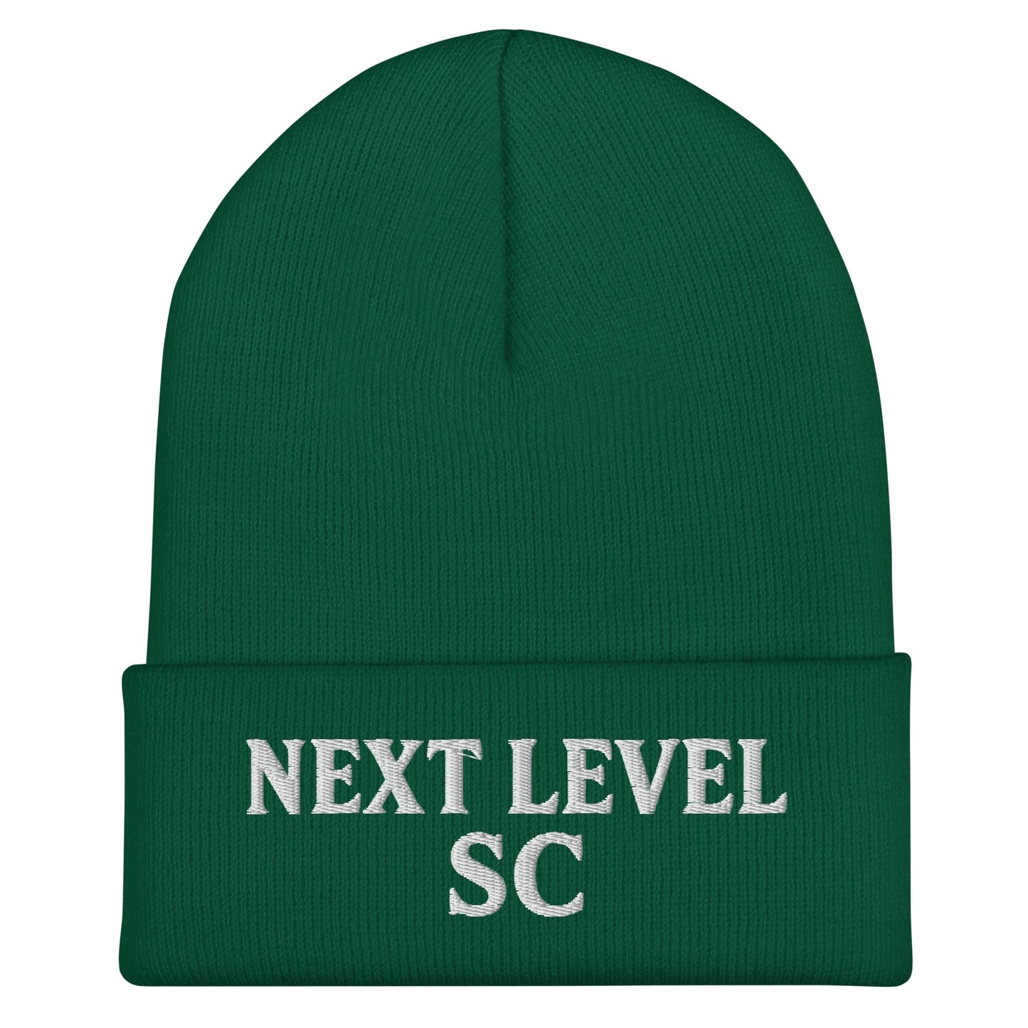 Cuffed Beanie | Next Level SC | Classic Script Logo