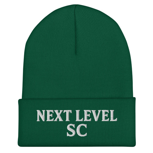 Cuffed Beanie | Next Level SC | Classic Script Logo