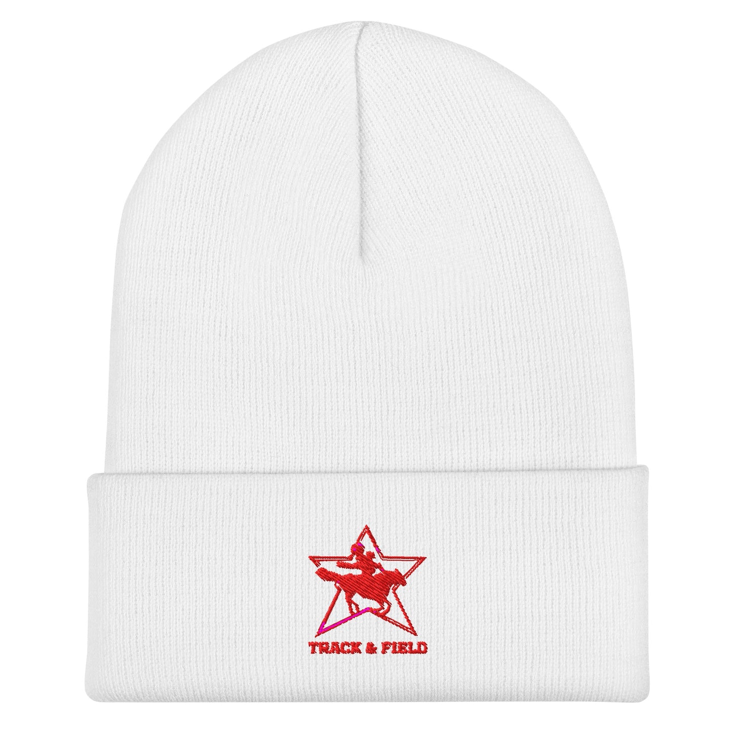 Cuffed Beanie | North Lake Track and Field | Cowboy T&F Logo