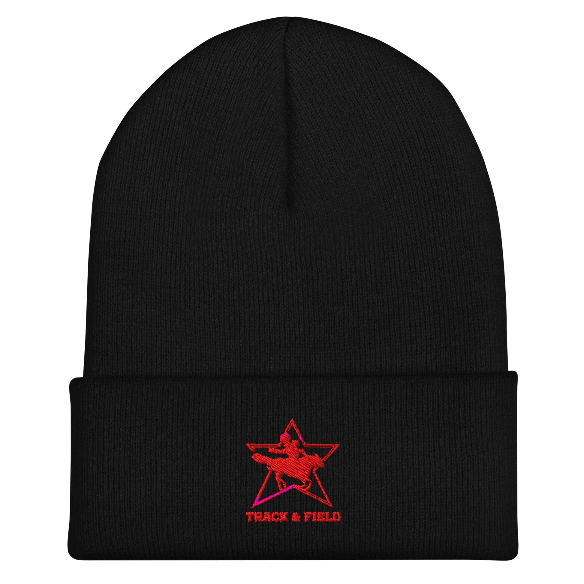 Cuffed Beanie | North Lake Track and Field | Cowboy T&F Logo