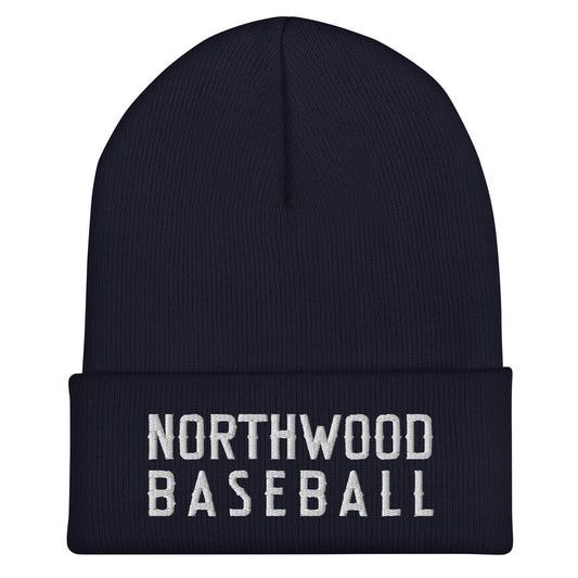 Cuffed Beanie | Northwood High School Baseball | Emblem Logo