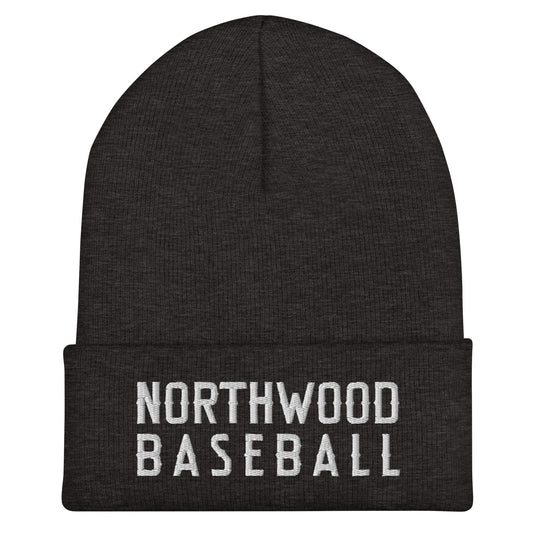 Cuffed Beanie | Northwood High School Baseball | Emblem Logo