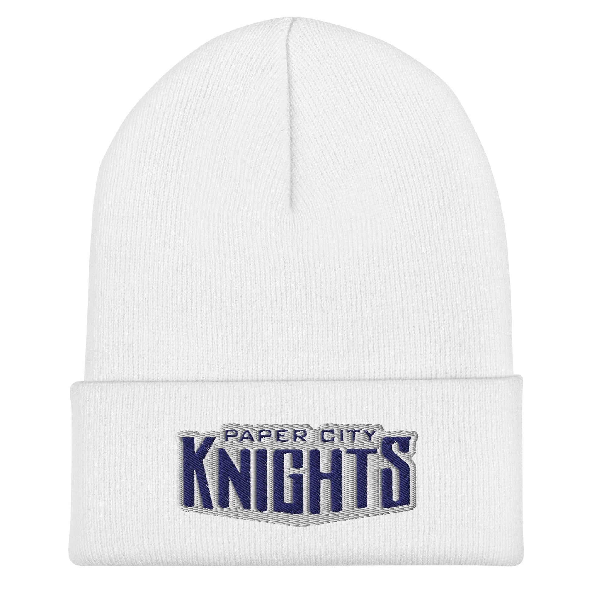 Cuffed Beanie | Paper City Futbol Club | Emblem Logo