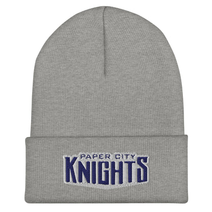 Cuffed Beanie | Paper City Futbol Club | Emblem Logo