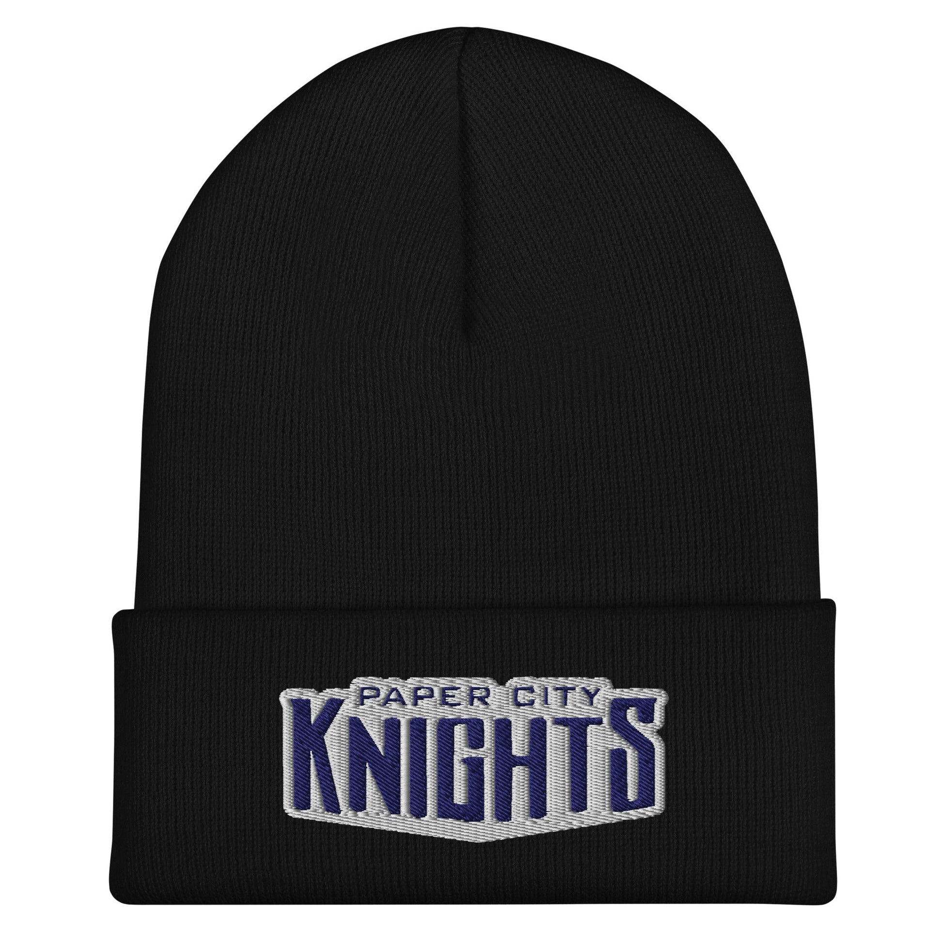 Cuffed Beanie | Paper City Futbol Club | Emblem Logo