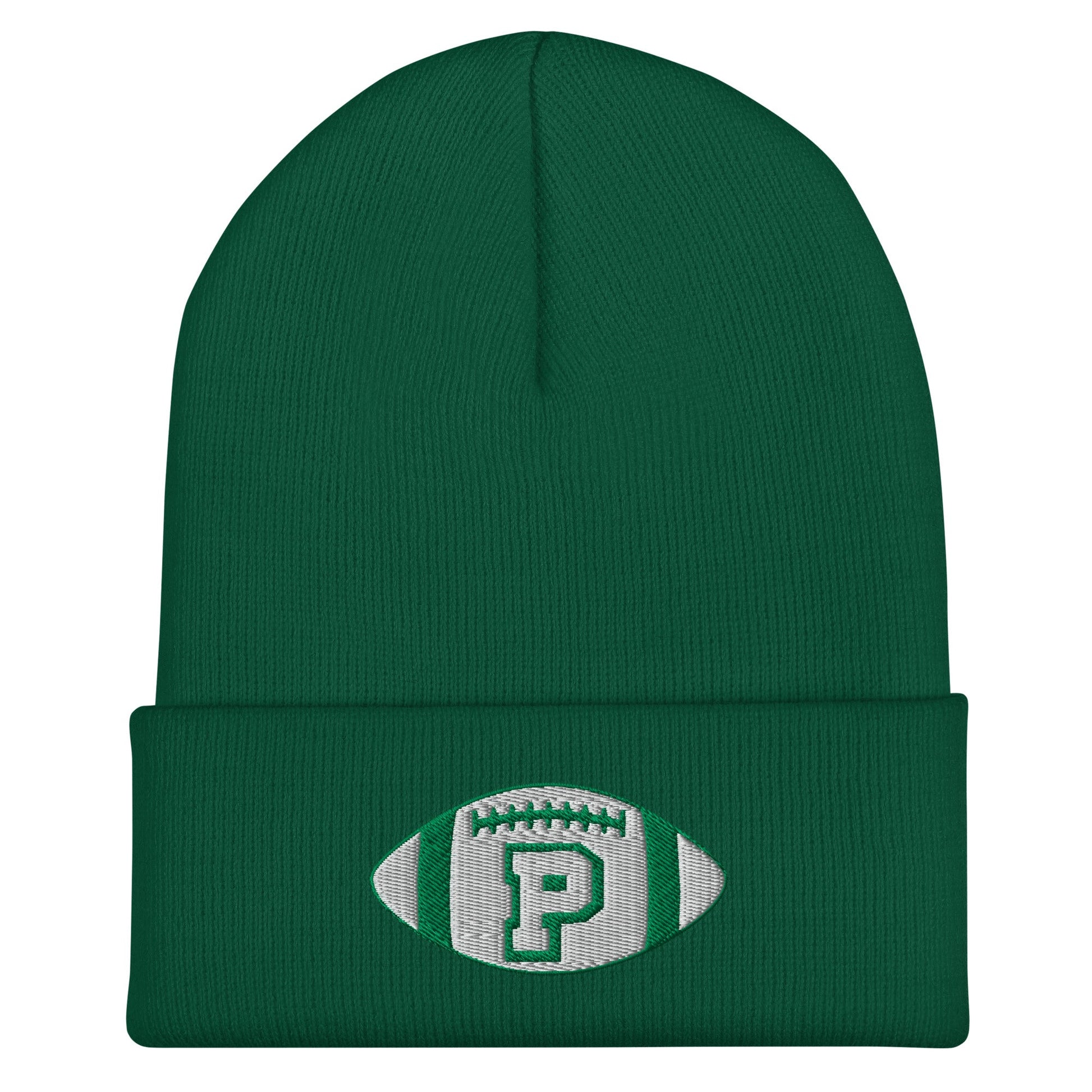 Cuffed Beanie | Pentucket Youth Football and Cheer | Varsity Badge Logo