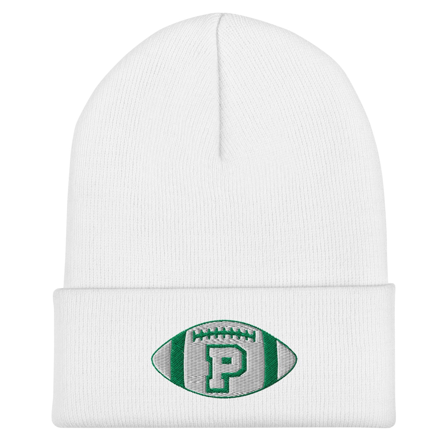 Cuffed Beanie | Pentucket Youth Football and Cheer | Varsity Badge Logo