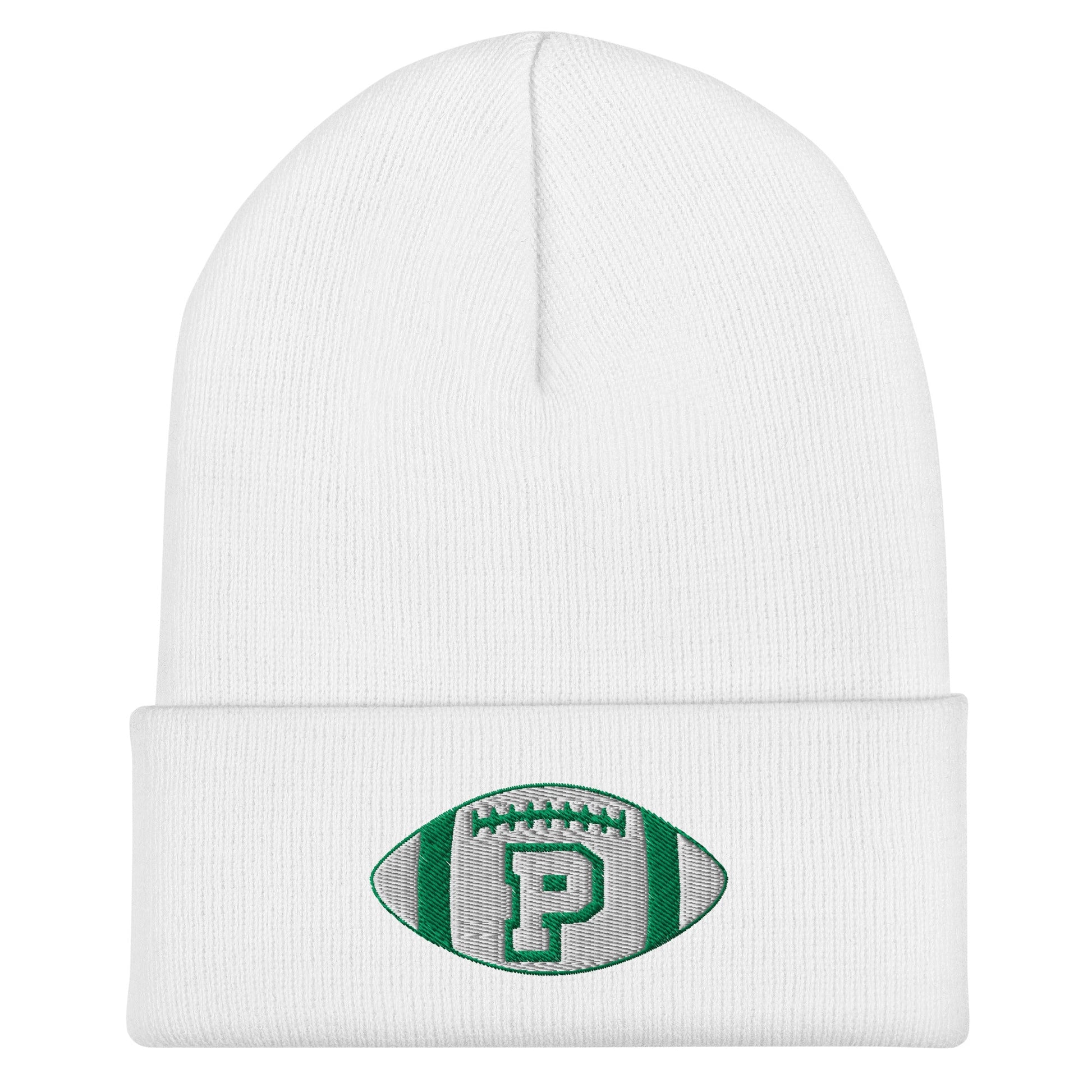 Cuffed Beanie | Pentucket Youth Football and Cheer | Varsity Badge Logo