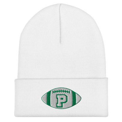 Cuffed Beanie | Pentucket Youth Football and Cheer | Varsity Badge Logo