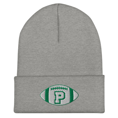 Cuffed Beanie | Pentucket Youth Football and Cheer | Varsity Badge Logo
