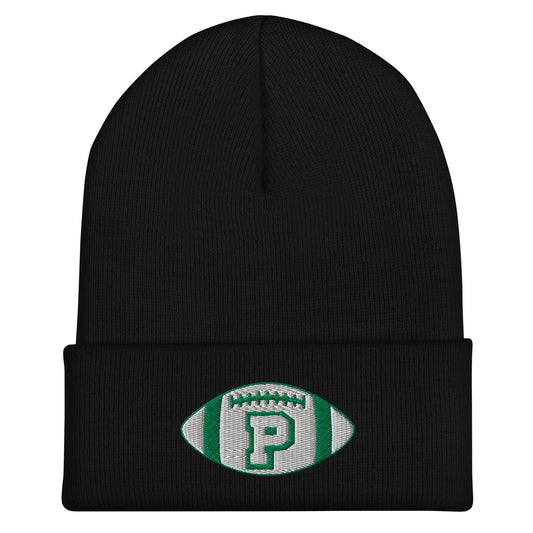 Cuffed Beanie | Pentucket Youth Football and Cheer | Varsity Badge Logo