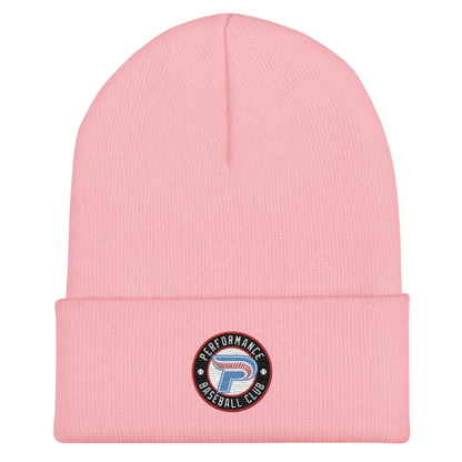 Cuffed Beanie | Performance Baseball Club | Alt Logo