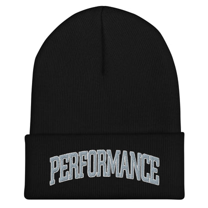 Cuffed Beanie | Performance Baseball | Varsity Mark Logo