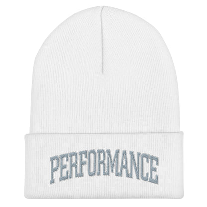 Cuffed Beanie | Performance Baseball | Varsity Mark Logo