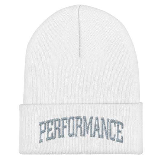 Cuffed Beanie | Performance Baseball | Varsity Mark Logo