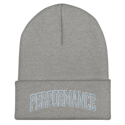 Cuffed Beanie | Performance Baseball | Varsity Mark Logo