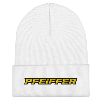Cuffed Beanie | Pfeiffer University Golf | Pfeiffer Logo