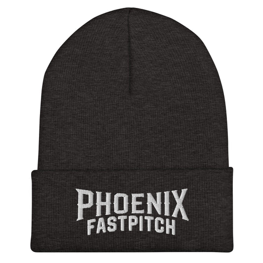 Cuffed Beanie | Phoenix Fastpitch | Script Logo