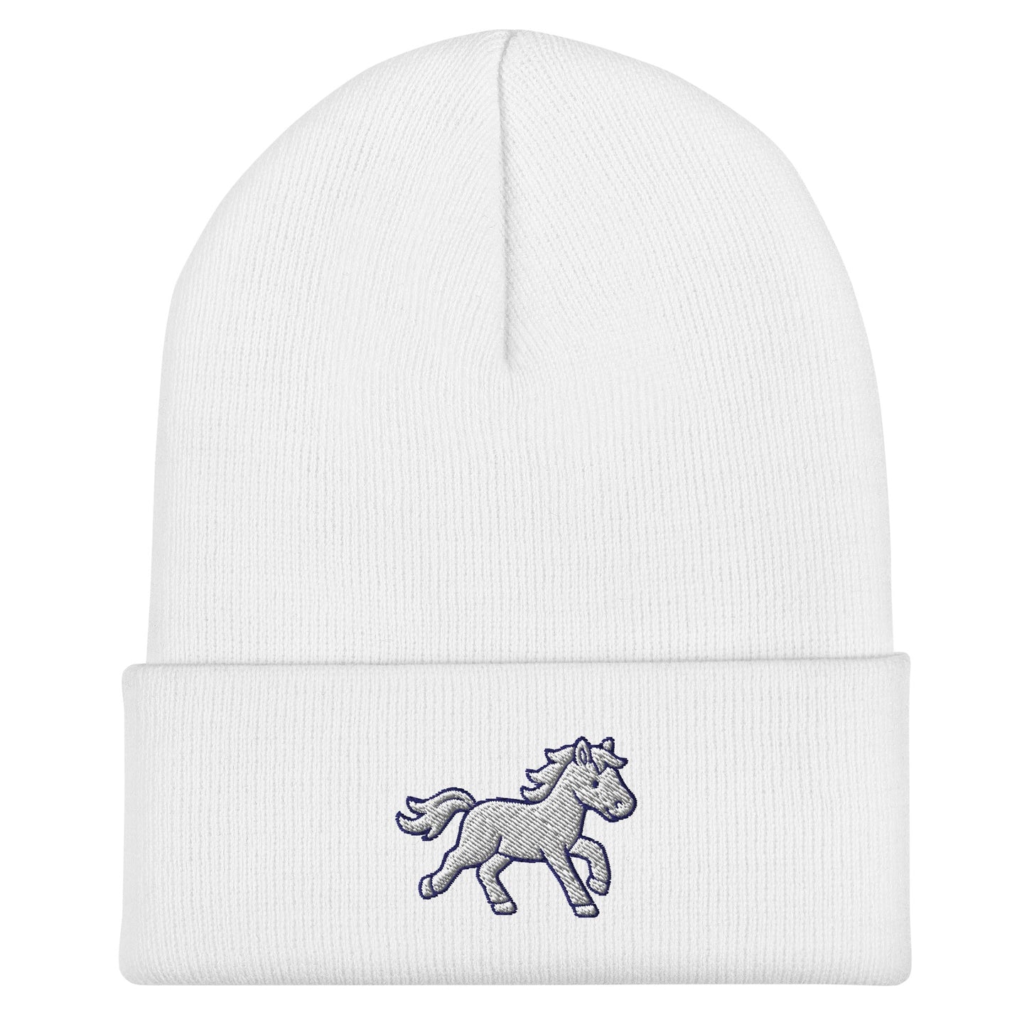 Cuffed Beanie | Pink Pony Athletic Club | Mascot Logo