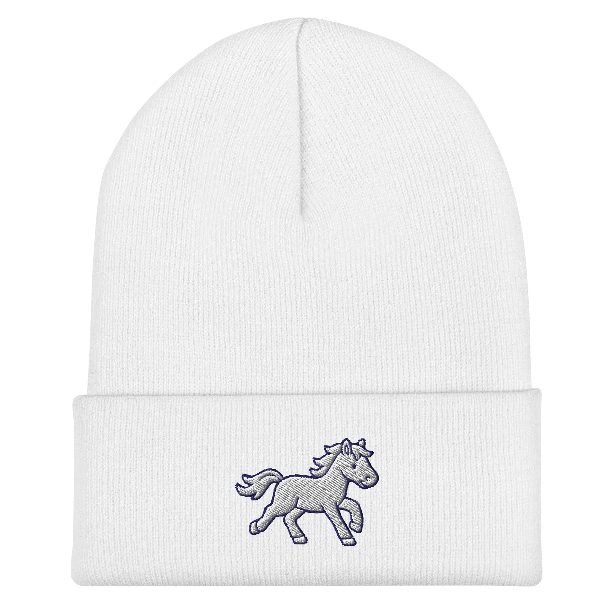 Cuffed Beanie | Pink Pony Athletic Club | Mascot Logo