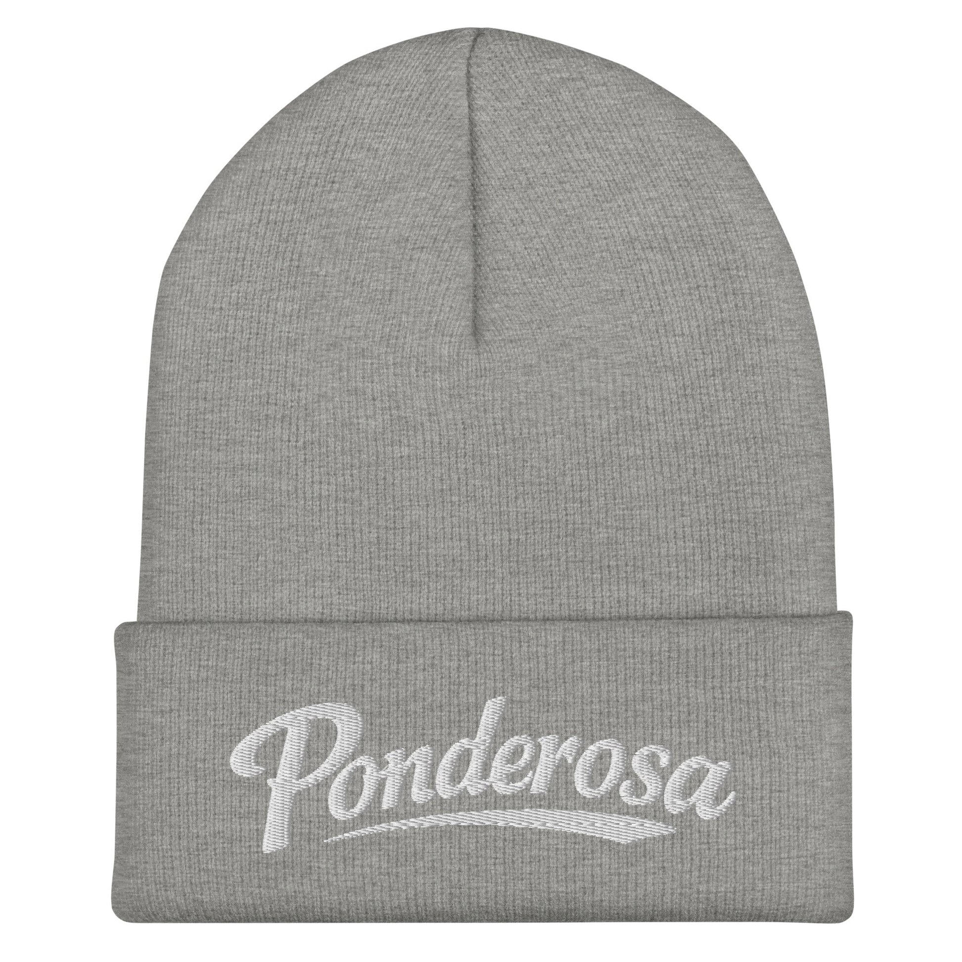 Cuffed Beanie | Ponderosa Reunion | Painted Mountain Crest Logo
