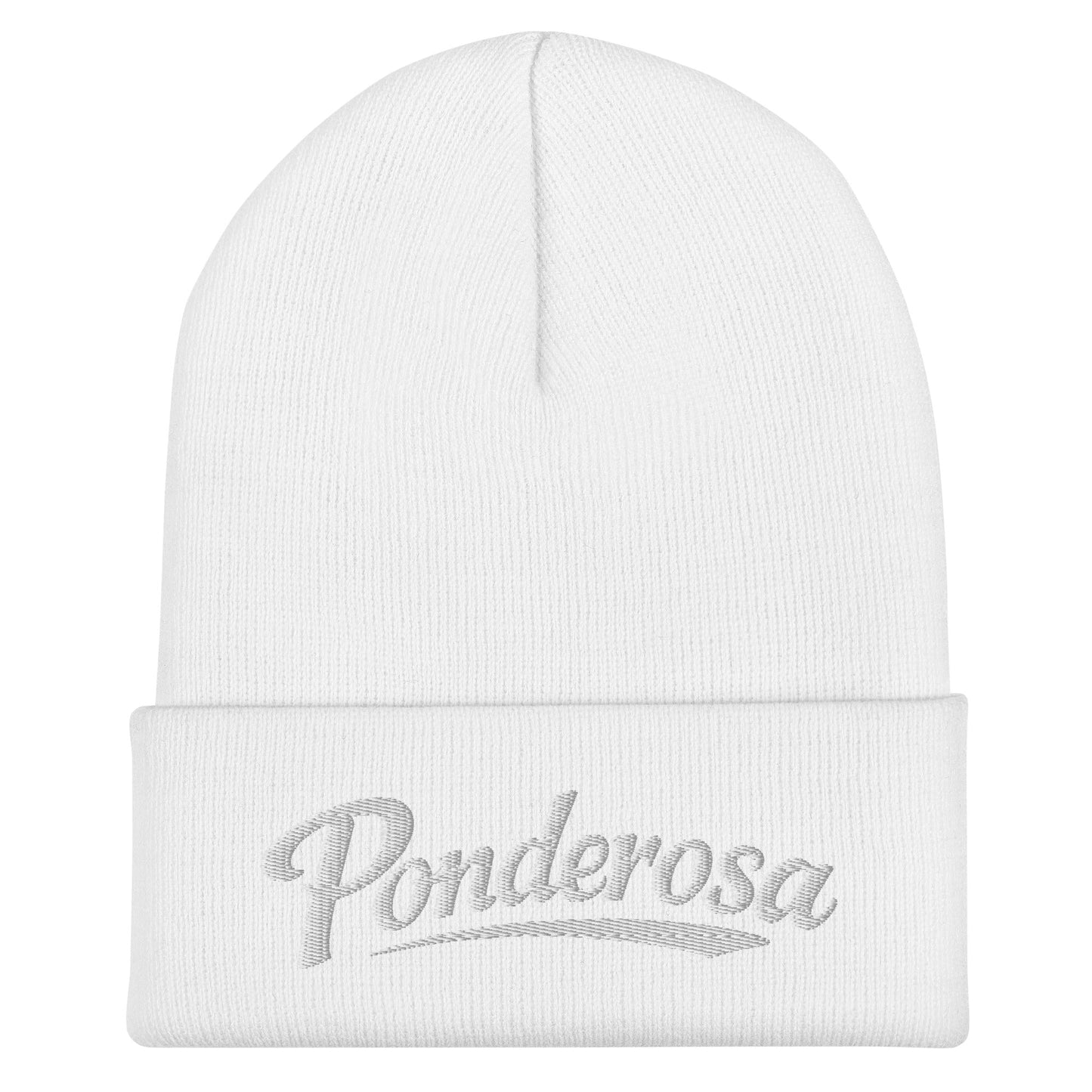 Cuffed Beanie | Ponderosa Reunion | Painted Mountain Crest Logo