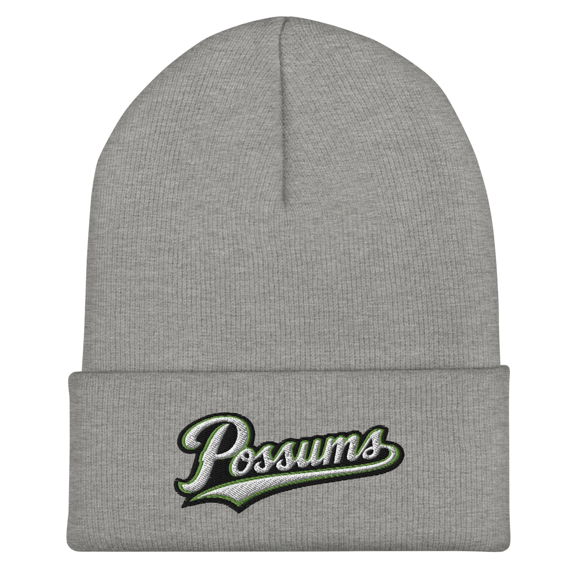 Cuffed Beanie | Possums | Script Logo