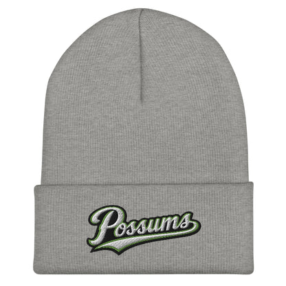 Cuffed Beanie | Possums | Script Logo