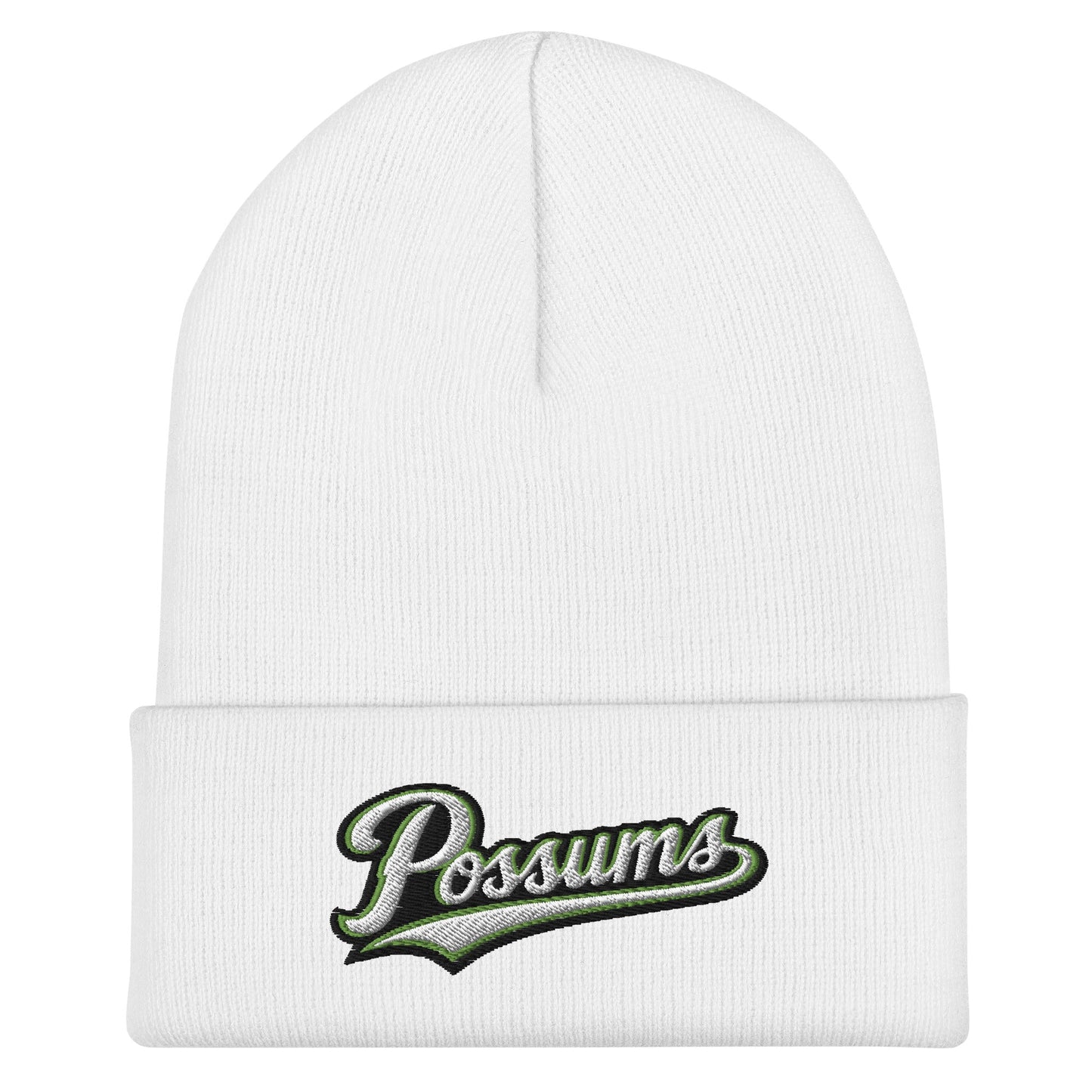 Cuffed Beanie | Possums | Script Logo
