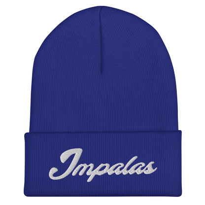 Cuffed Beanie | Poudre Football | Crownline Script Logo