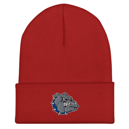 Cuffed Beanie | Pretty Prairie Bulldog Football